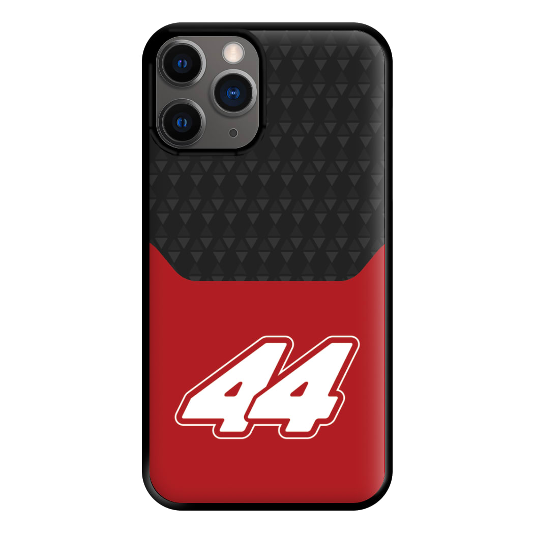 Red And Gray 44 Phone Case for iPhone 12 Pro Max