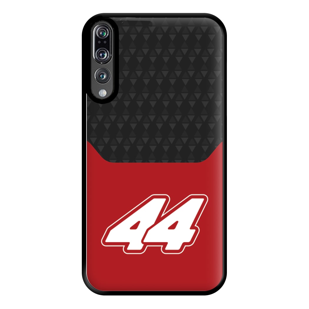 Red And Gray 44 Phone Case for Huawei P20 Pro