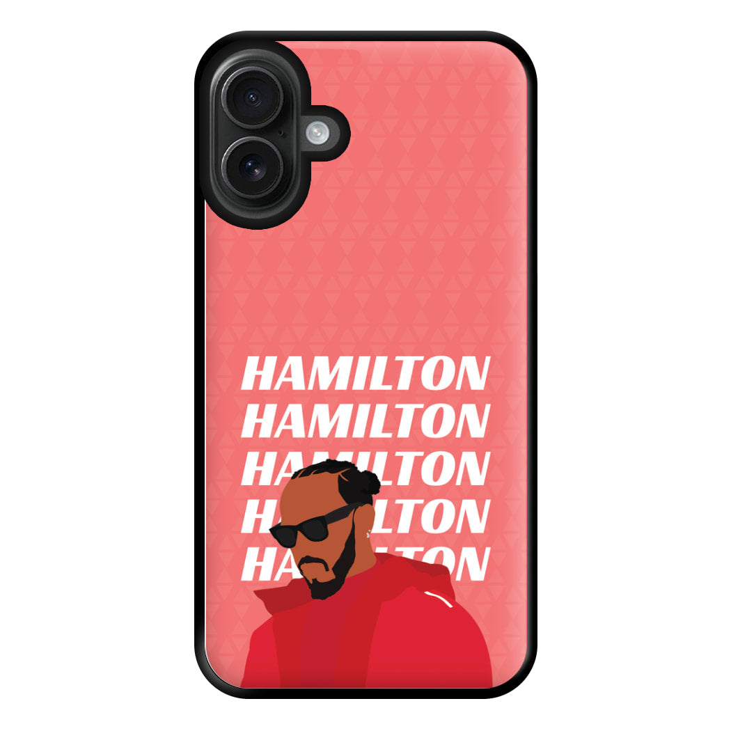 Hamilton 2025 Phone Case for iPhone 16 Plus