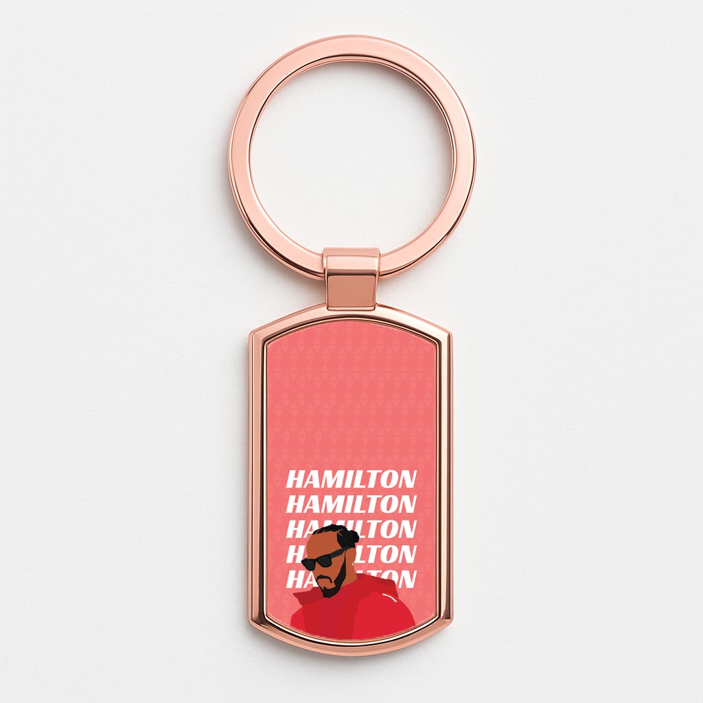 Hamilton 2025 Rose Gold Keyring