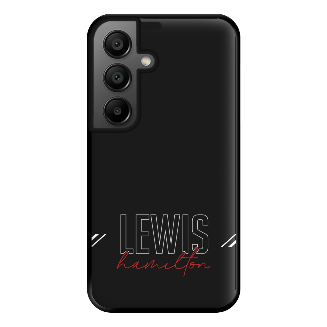 Racer Stripes Hamilton Phone Case for Galaxy A56