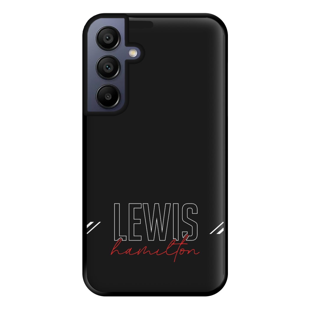 Racer Stripes Hamilton Phone Case for Galaxy A16