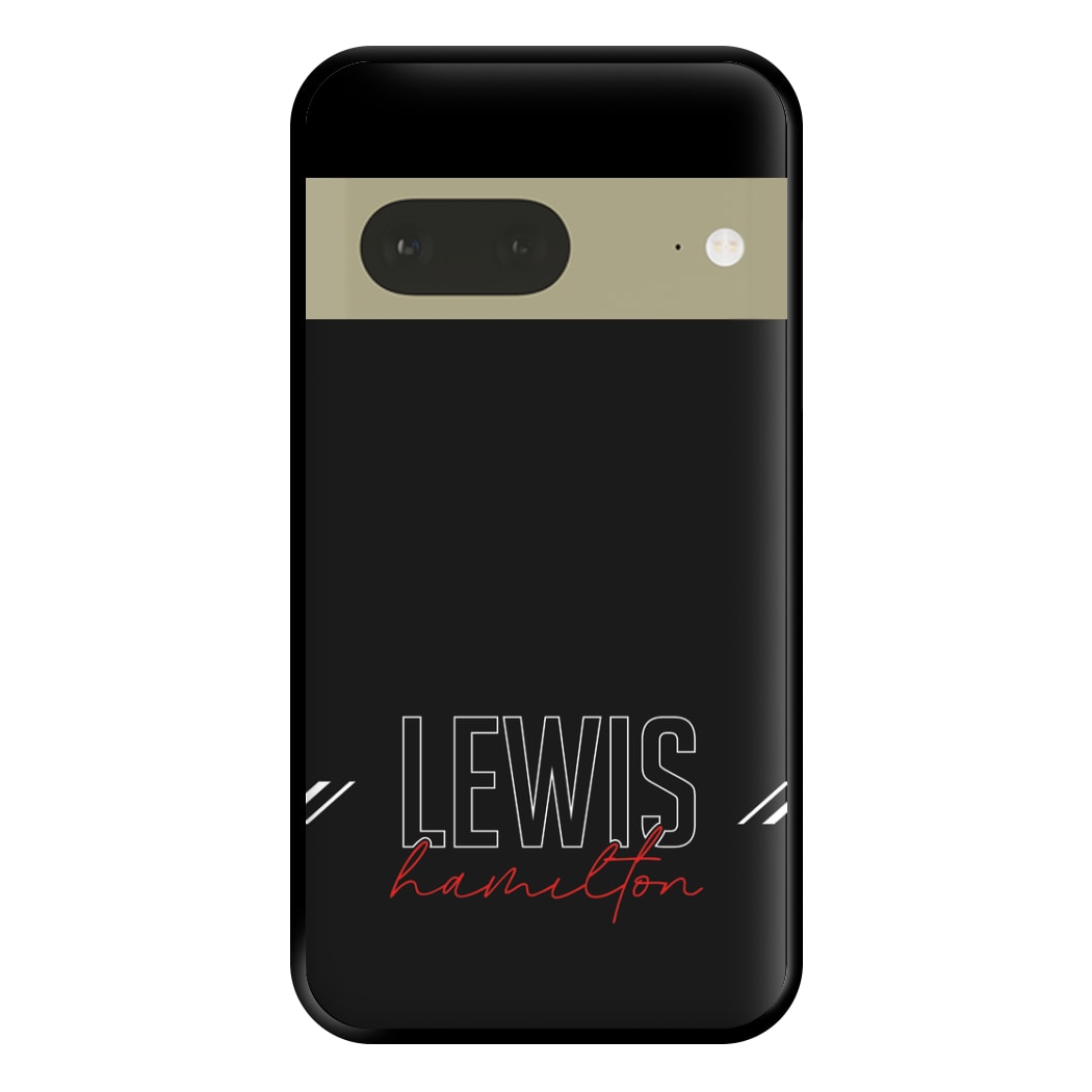 Racer Stripes Hamilton Phone Case for Google Pixel 7a