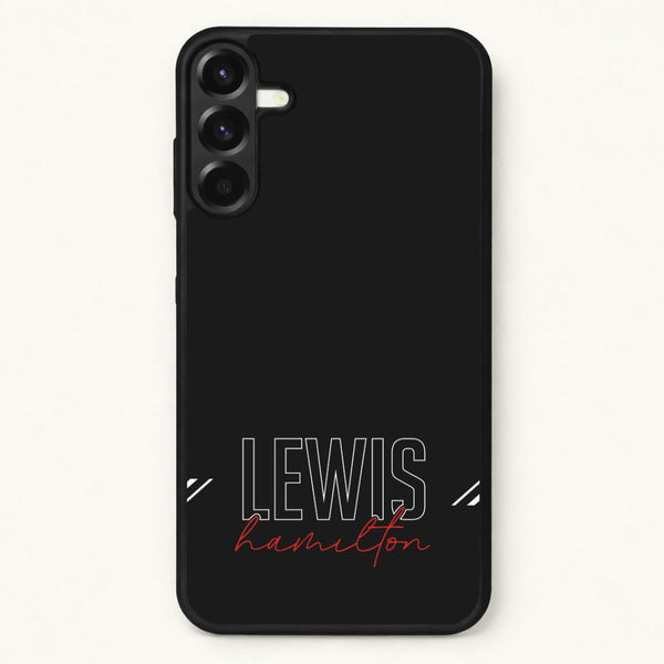 Racer Stripes Hamilton Phone Case for Galaxy A17