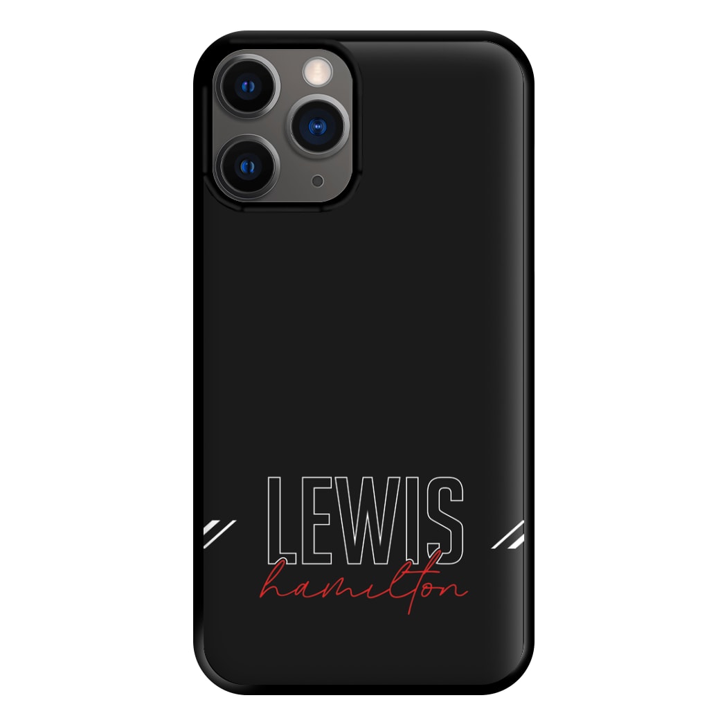 Racer Stripes Hamilton Phone Case for iPhone 12 Pro Max