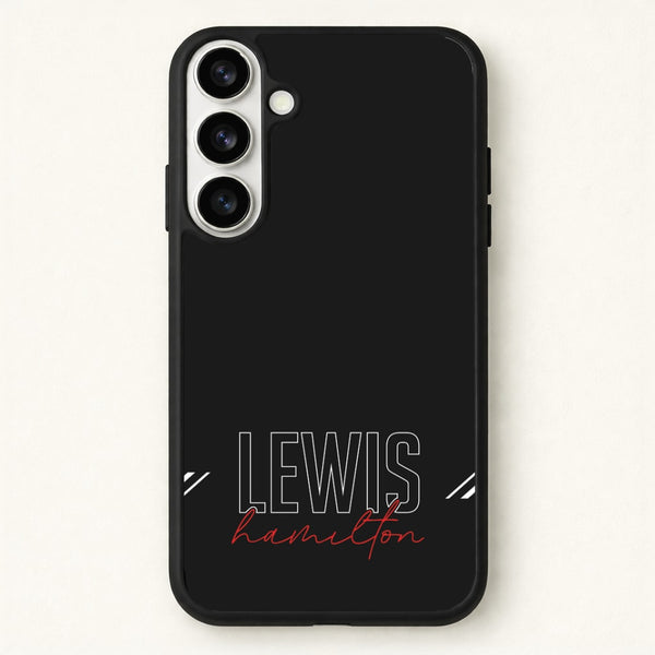 Racer Stripes Hamilton Phone Case for Galaxy S26