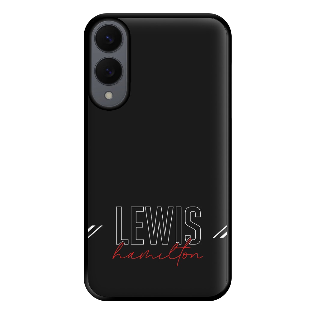 Racer Stripes Hamilton Phone Case for Galaxy S25 Edge