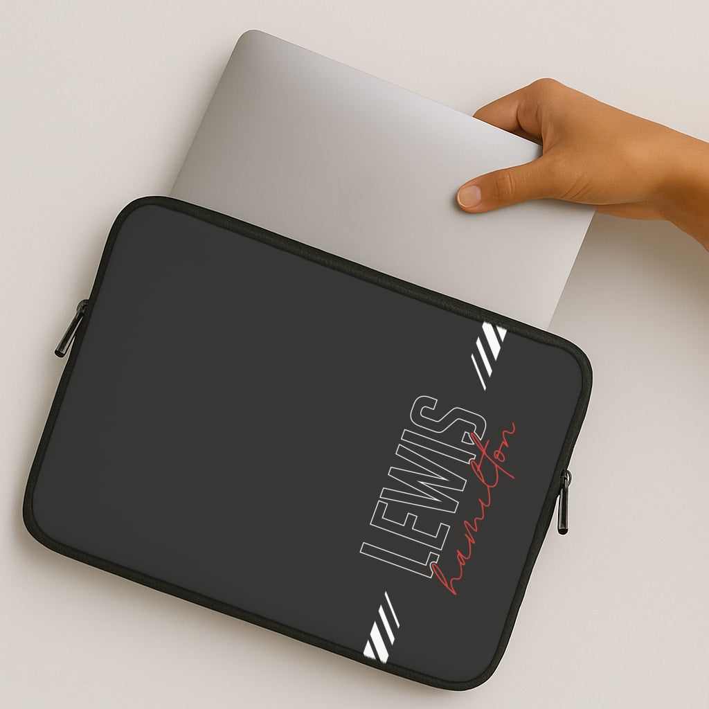Racer Stripes Hamilton MacBook Case