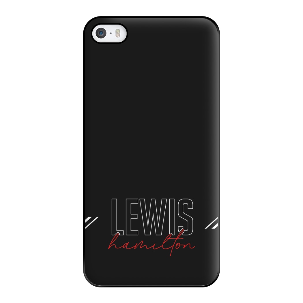 Racer Stripes Hamilton Phone Case for iPhone 5 / 5s / SE 2016