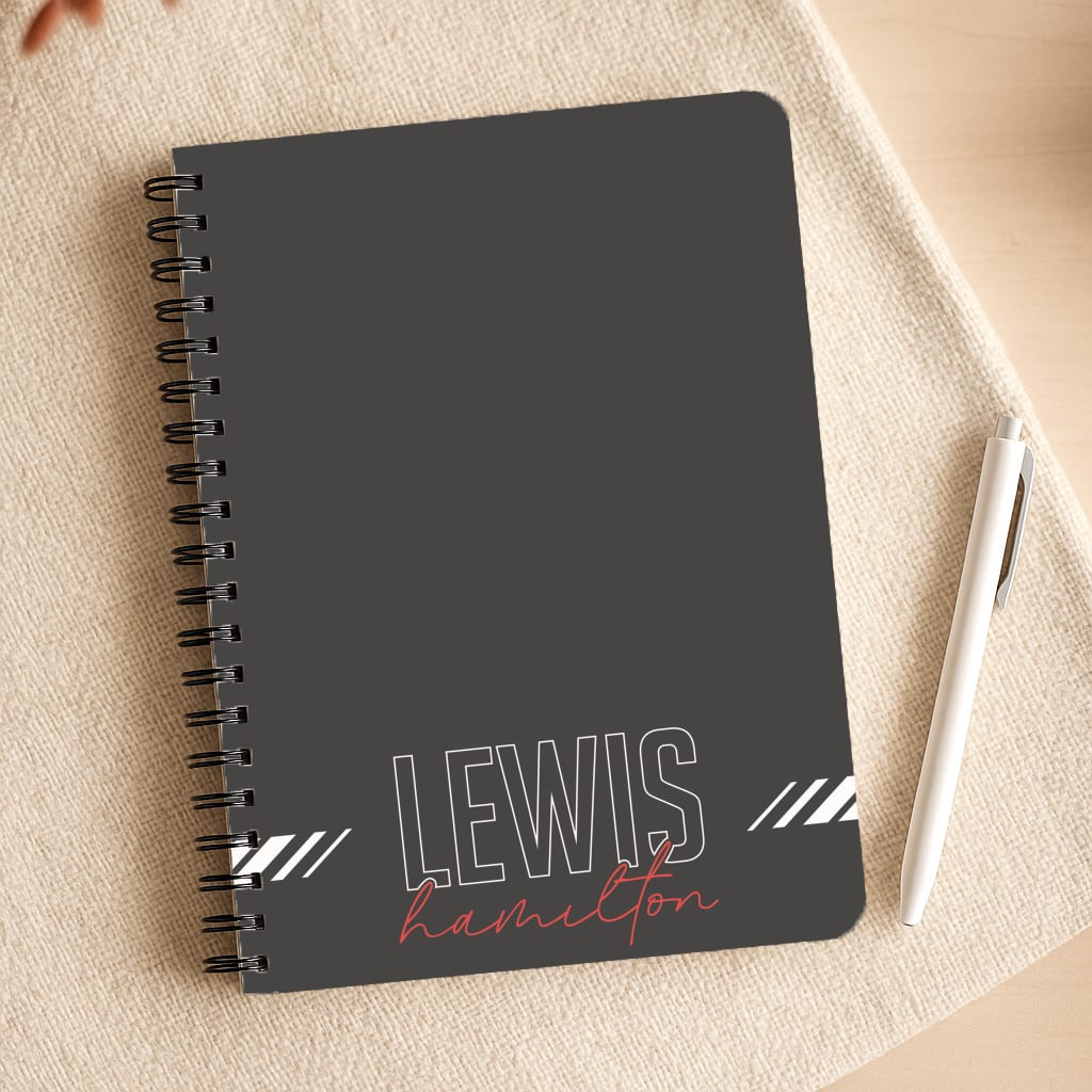 Racer Stripes Hamilton Notepad