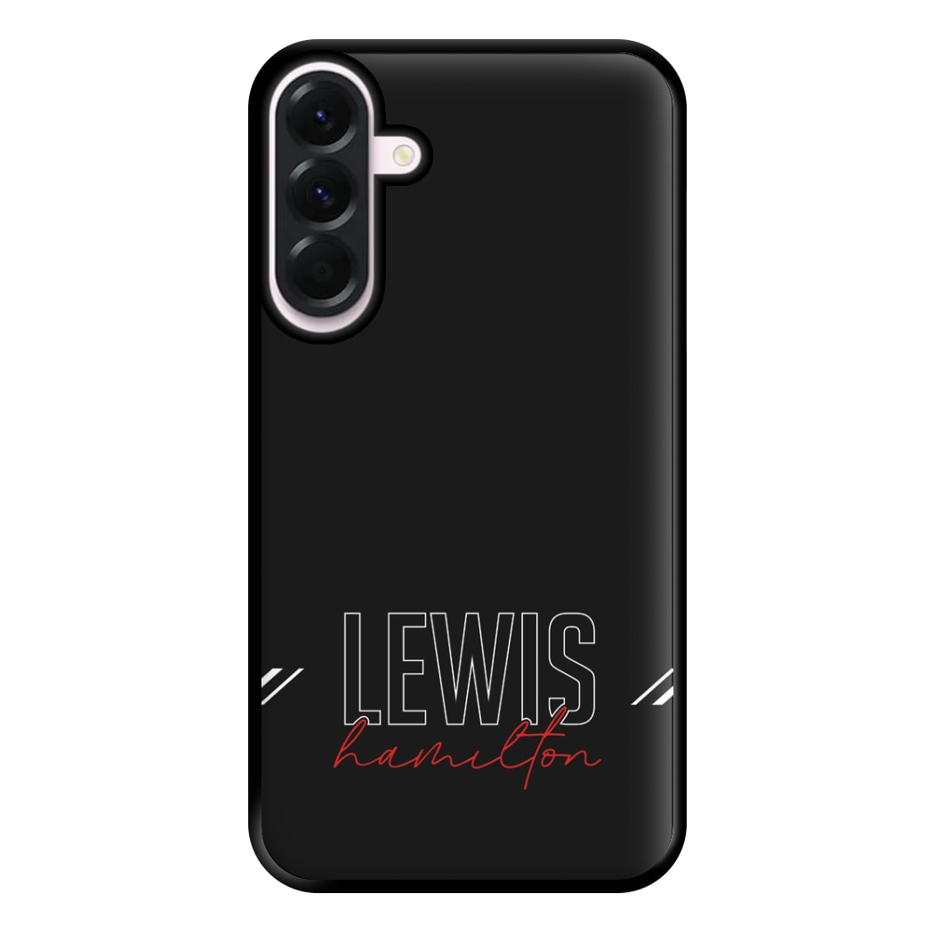 Racer Stripes Hamilton Phone Case for Galaxy A36