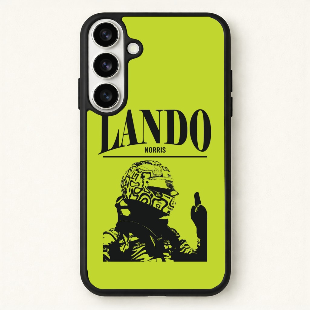 Lando Black And Green Phone Case for Galaxy S26