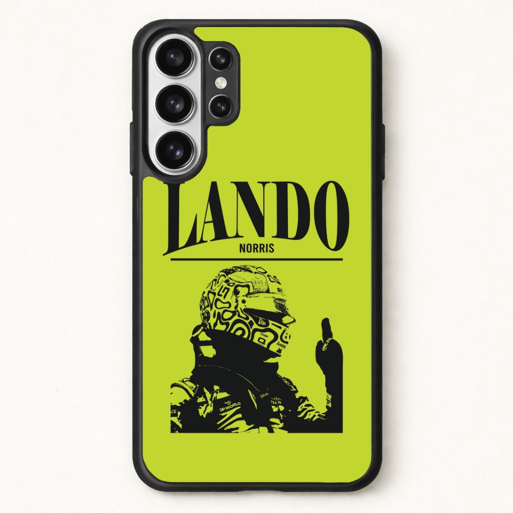 Lando Black And Green Phone Case for Galaxy S26 Ultra