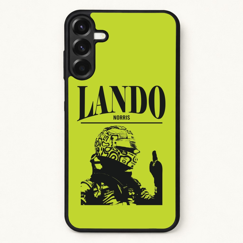 Lando Black And Green Phone Case for Galaxy A17