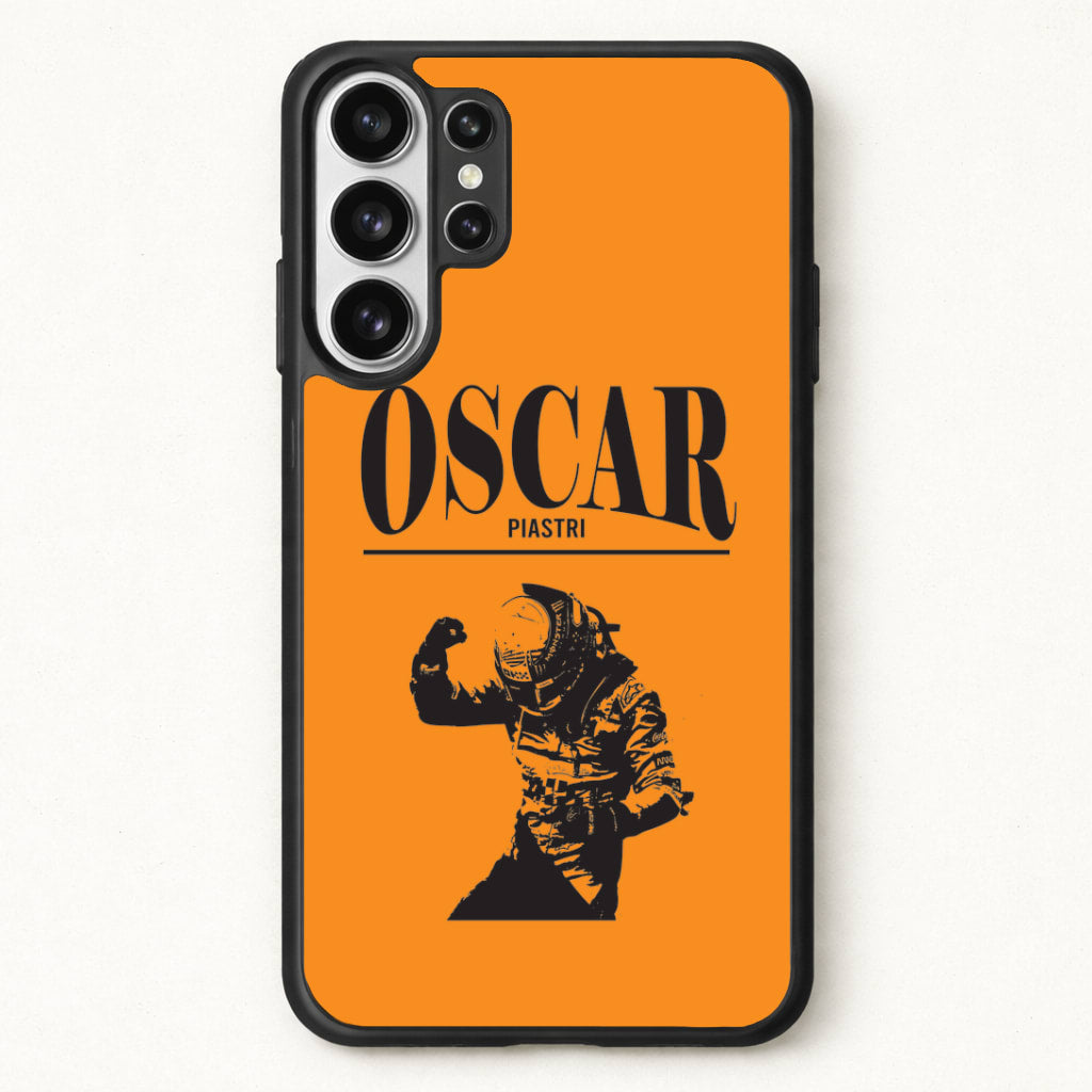 Oscar Orange And Black Phone Case for Galaxy S26 Ultra