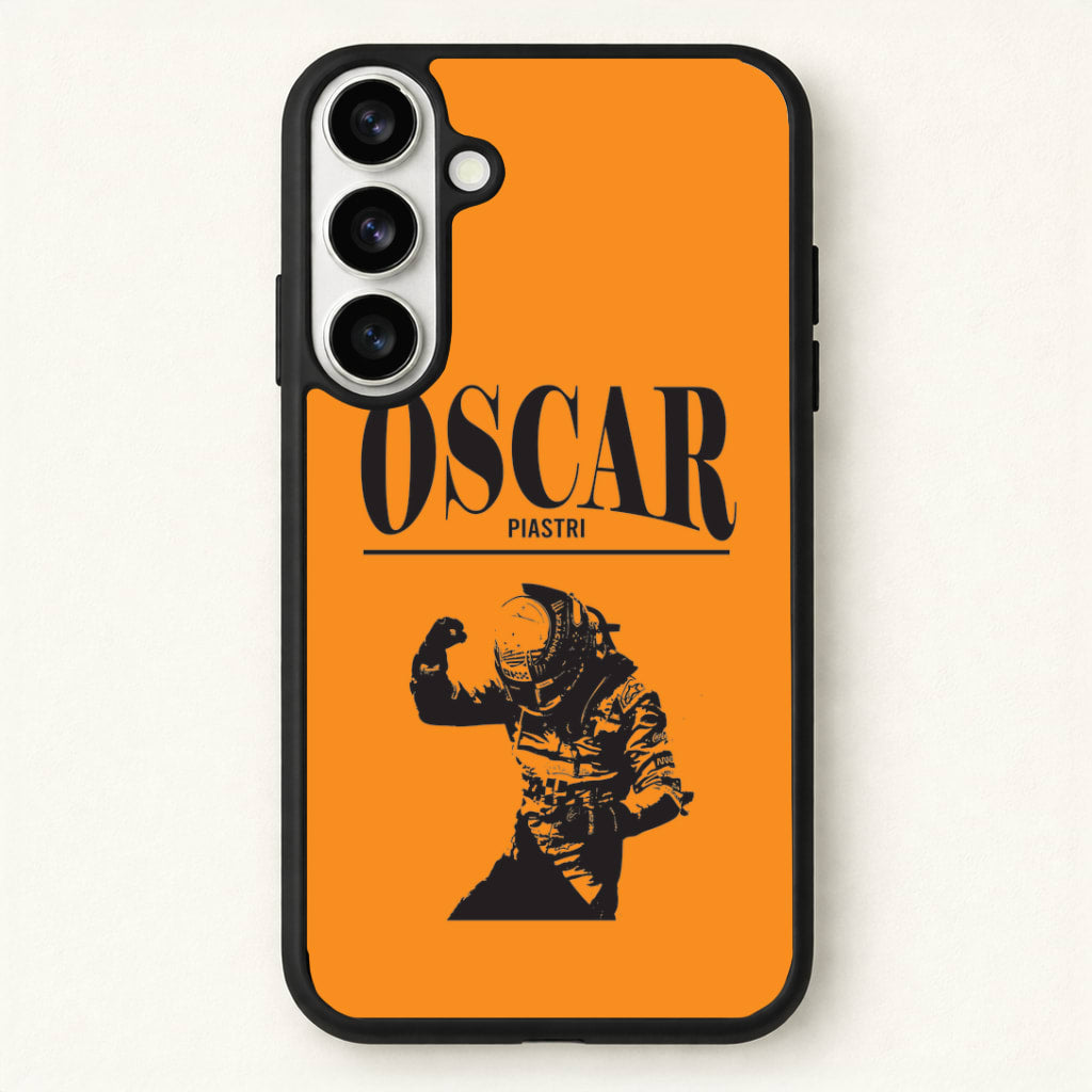 Oscar Orange And Black Phone Case for Galaxy S26 Plus
