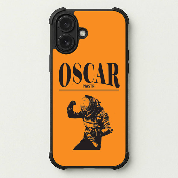Oscar Orange And Black Phone Case — Bumper case