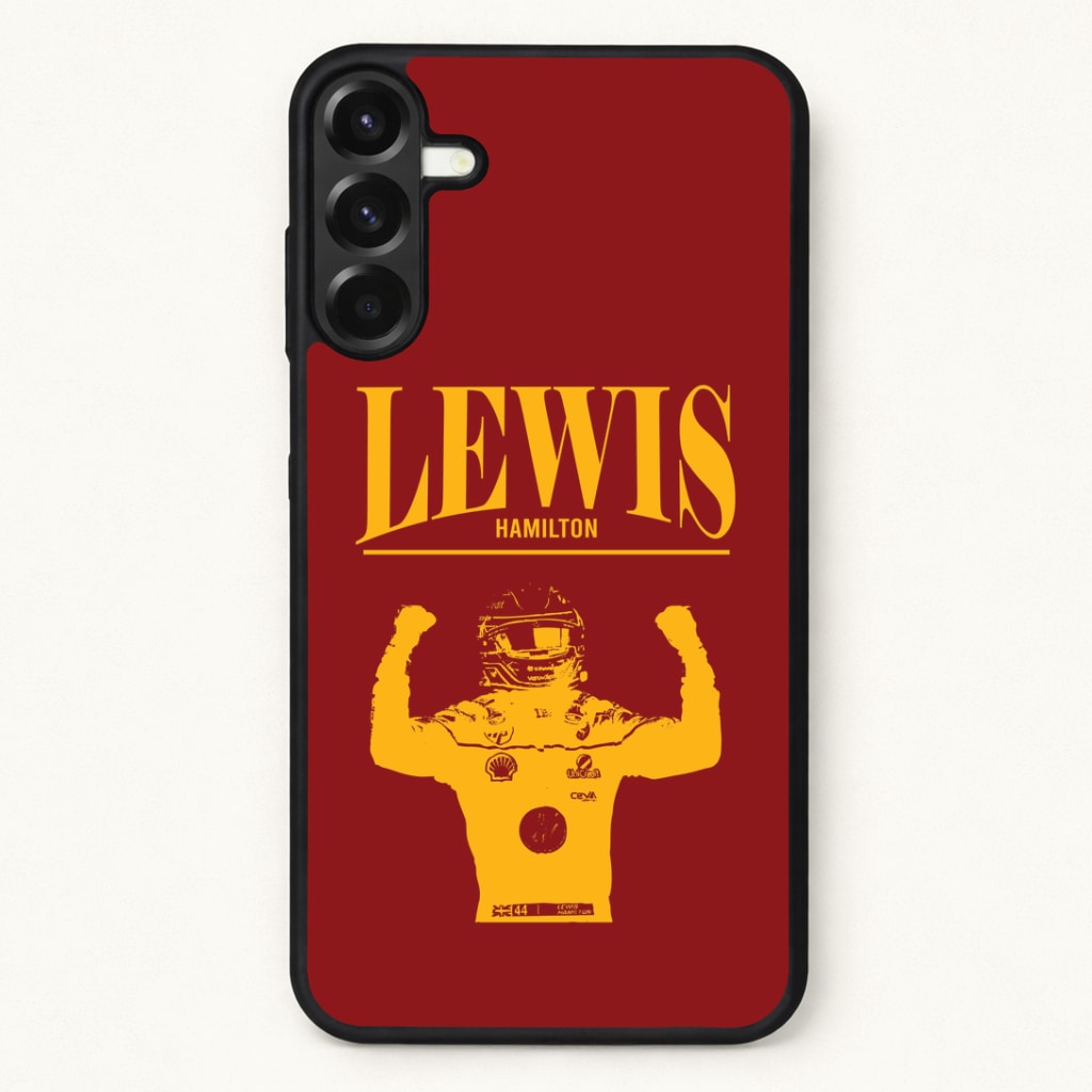Lewis Red And Gold Phone Case for Galaxy A57