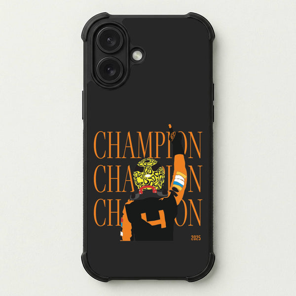 Lando Champion 2025 Phone Case — Bumper case