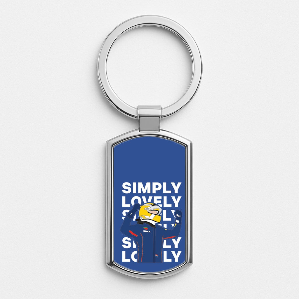 Silver Metal Keyring