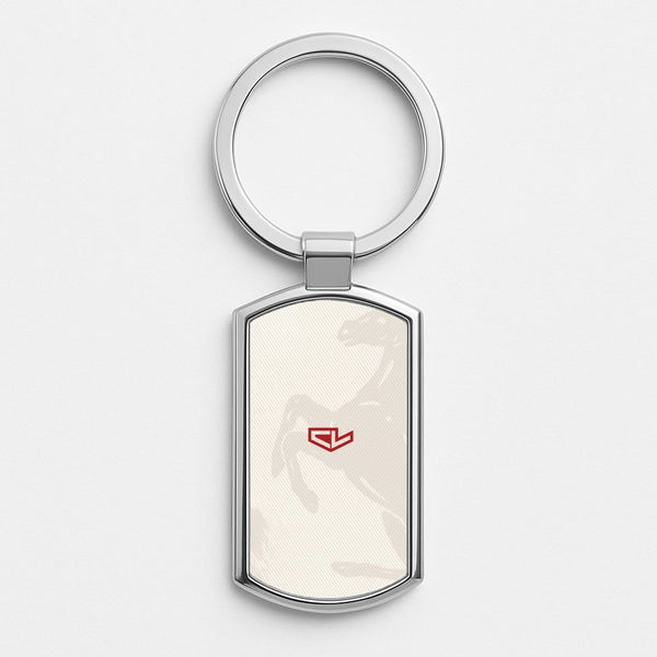 Silver Metal Keyring