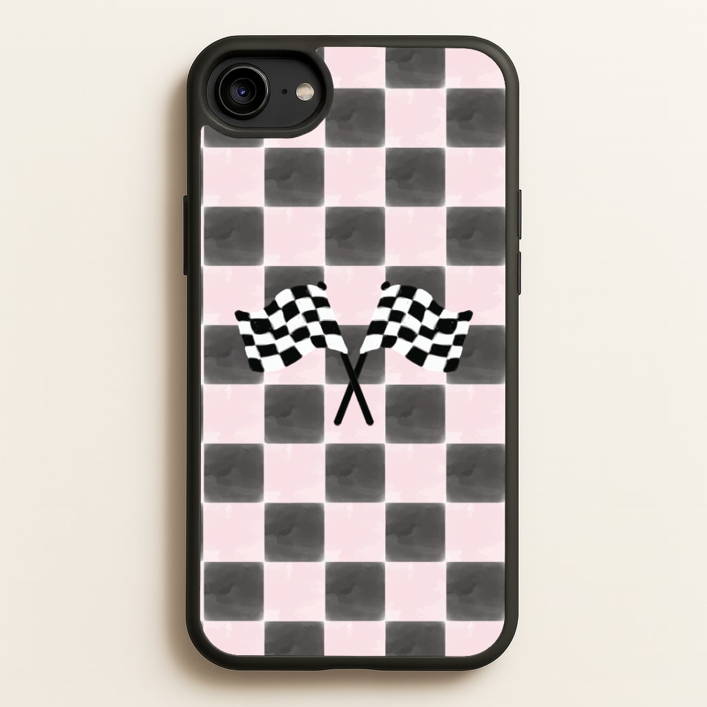 Strawberry Final Flag Phone Case - iPhone 6 / 7 / 8 / SE