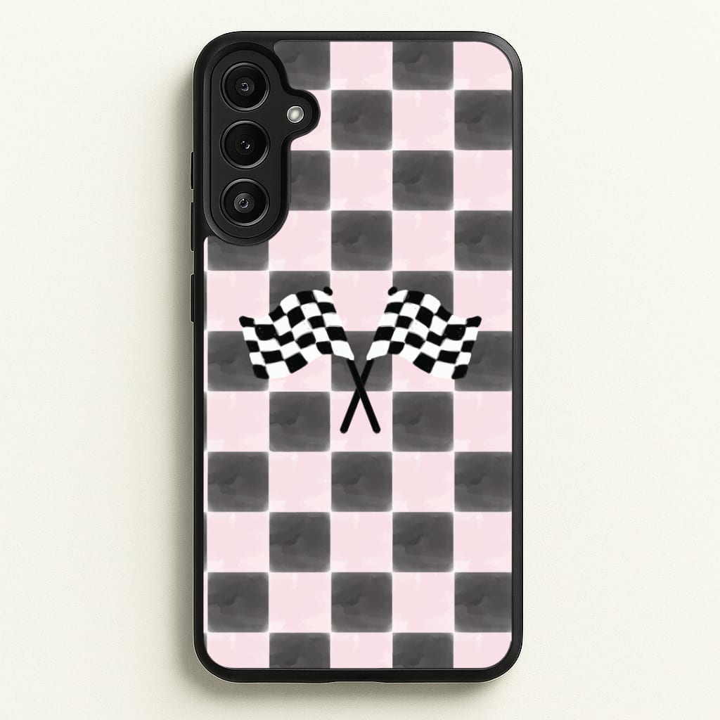 Strawberry Final Flag Phone Case - Galaxy A34