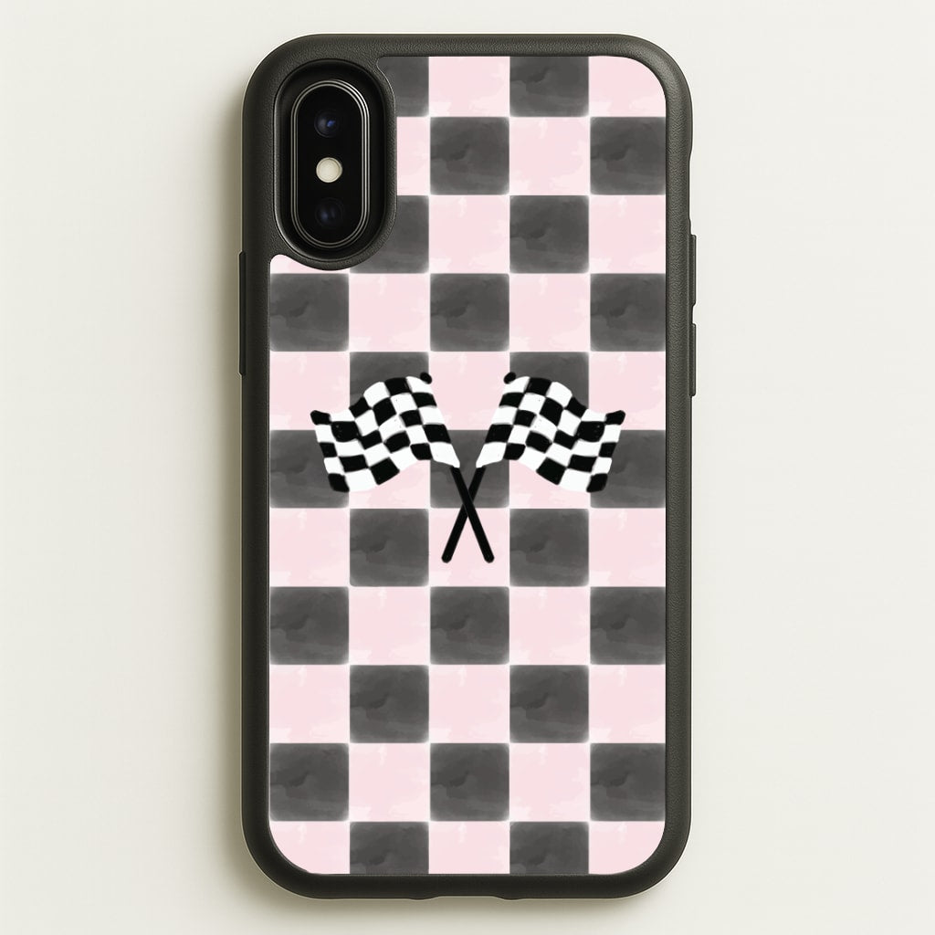 Strawberry Final Flag Phone Case - iPhone X / XS