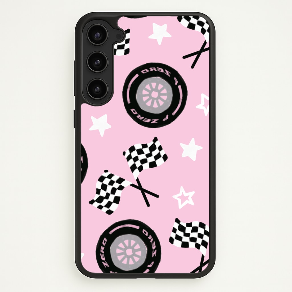 Racer Chic Pattern Phone Case - Galaxy S23 Plus