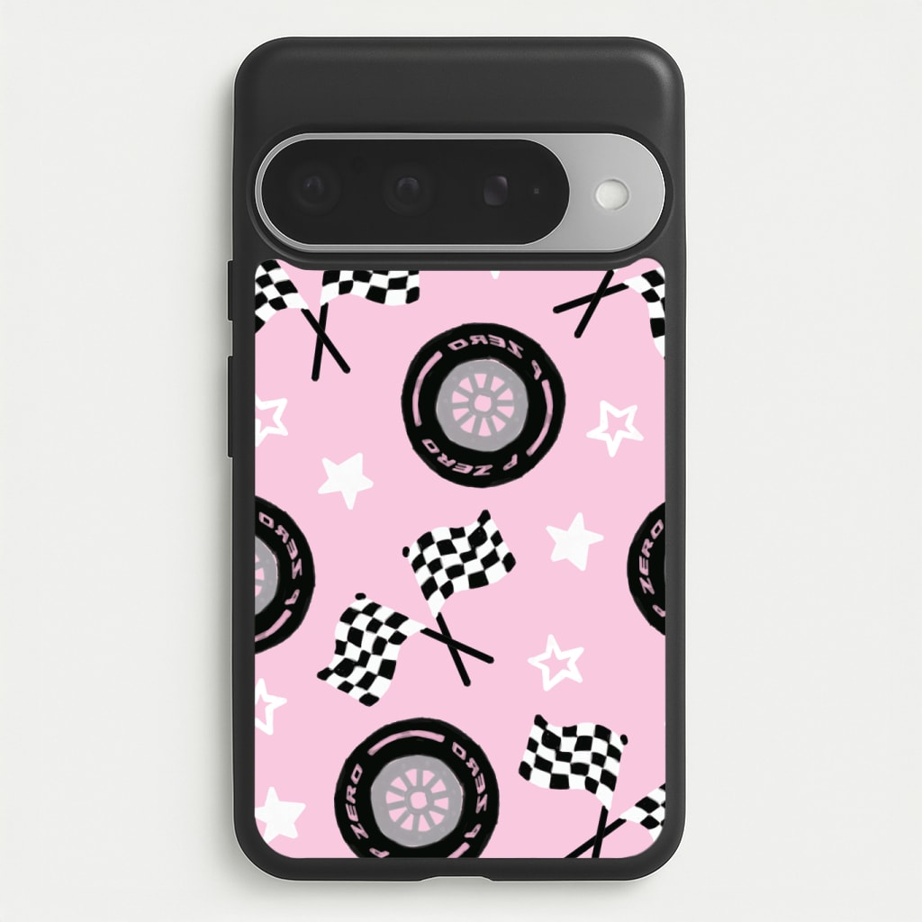 Racer Chic Pattern Phone Case - Google Pixel 10 Pro XL