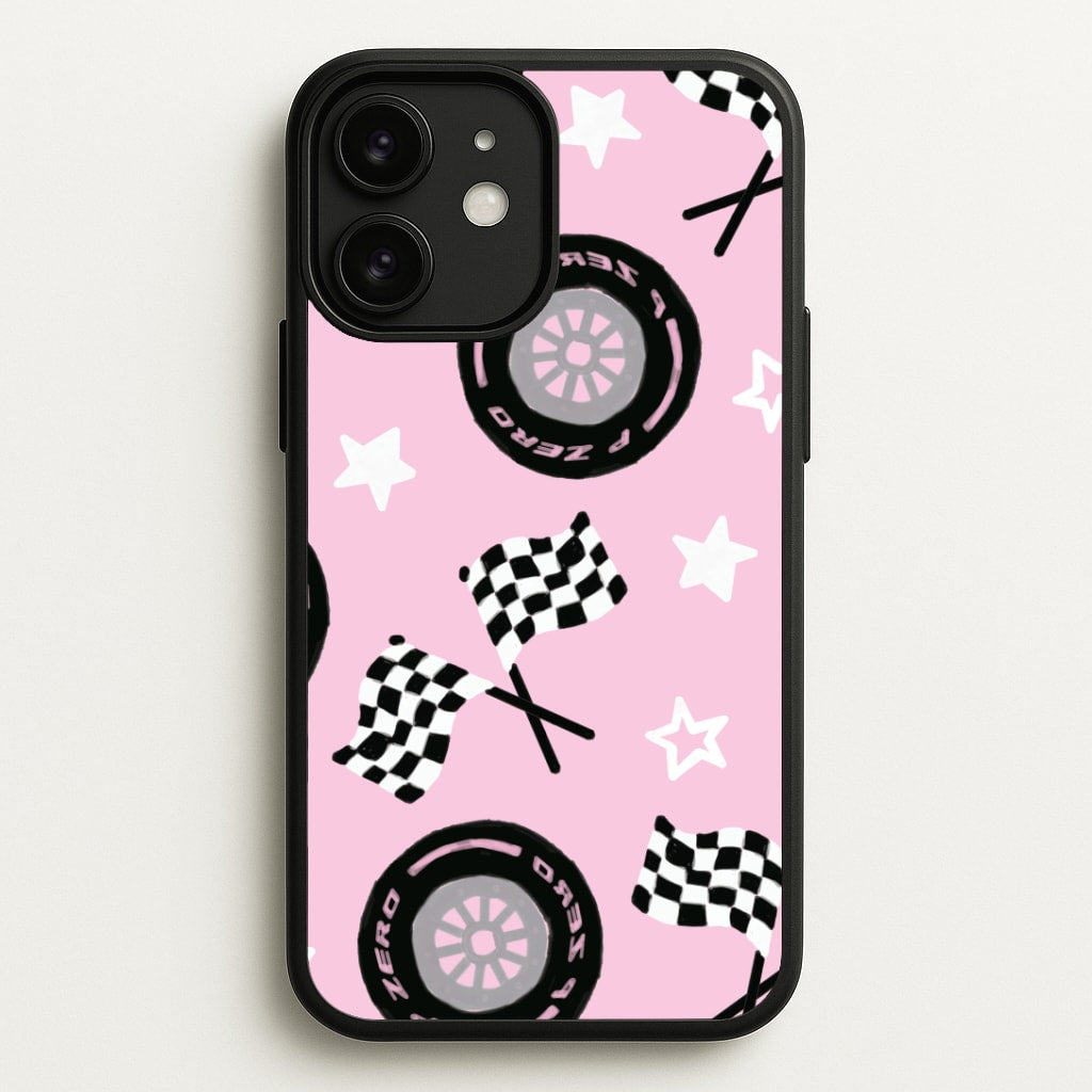 Racer Chic Pattern Phone Case - iPhone 11