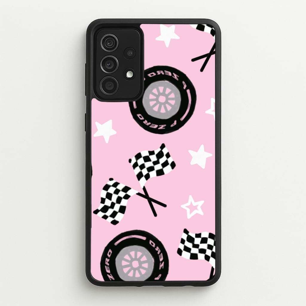 Racer Chic Pattern Phone Case - Galaxy A52 / A52s