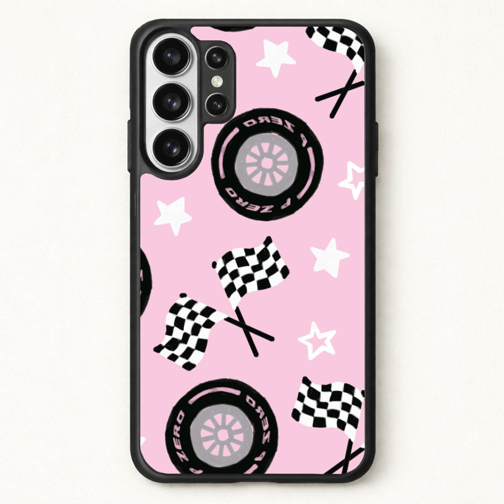Racer Chic Pattern Phone Case - Galaxy S26 Ultra