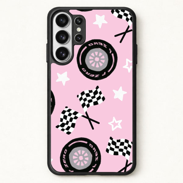 Racer Chic Pattern Phone Case - Galaxy S26 Ultra