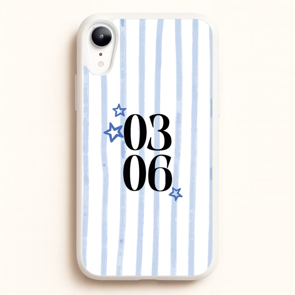03 06 Phone Case - iPhone XR
