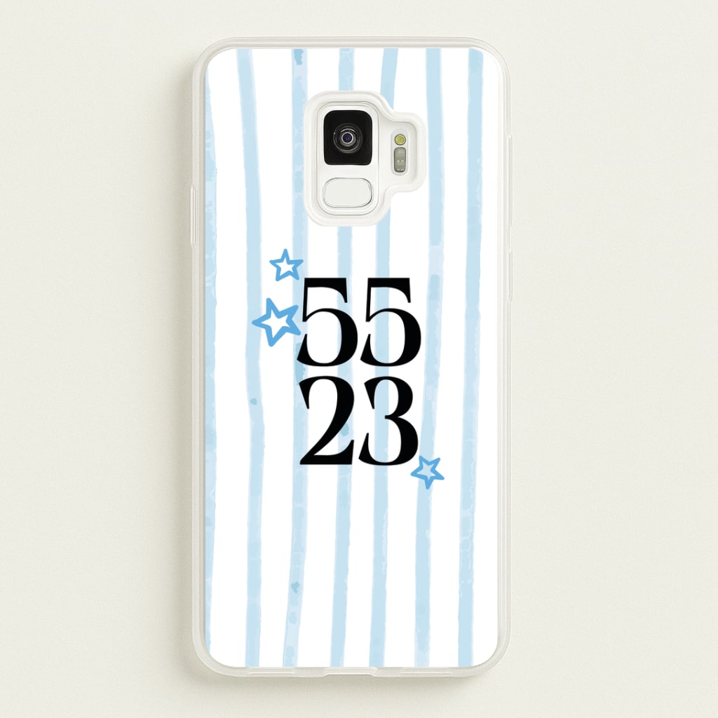 55 23 Phone Case - Galaxy S9