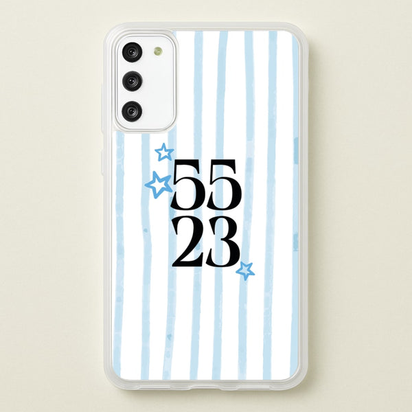 55 23 Phone Case - Galaxy S20FE