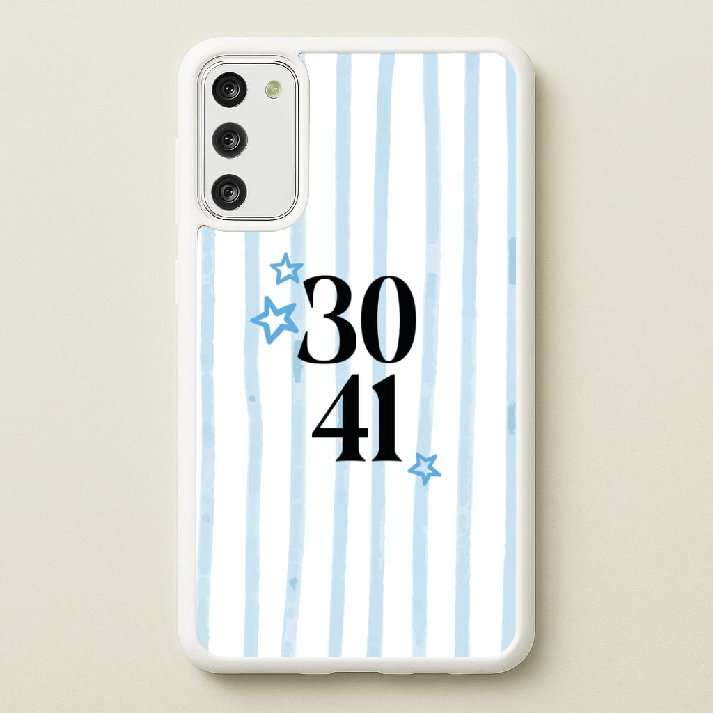 30 41 Phone Case - Galaxy S20FE