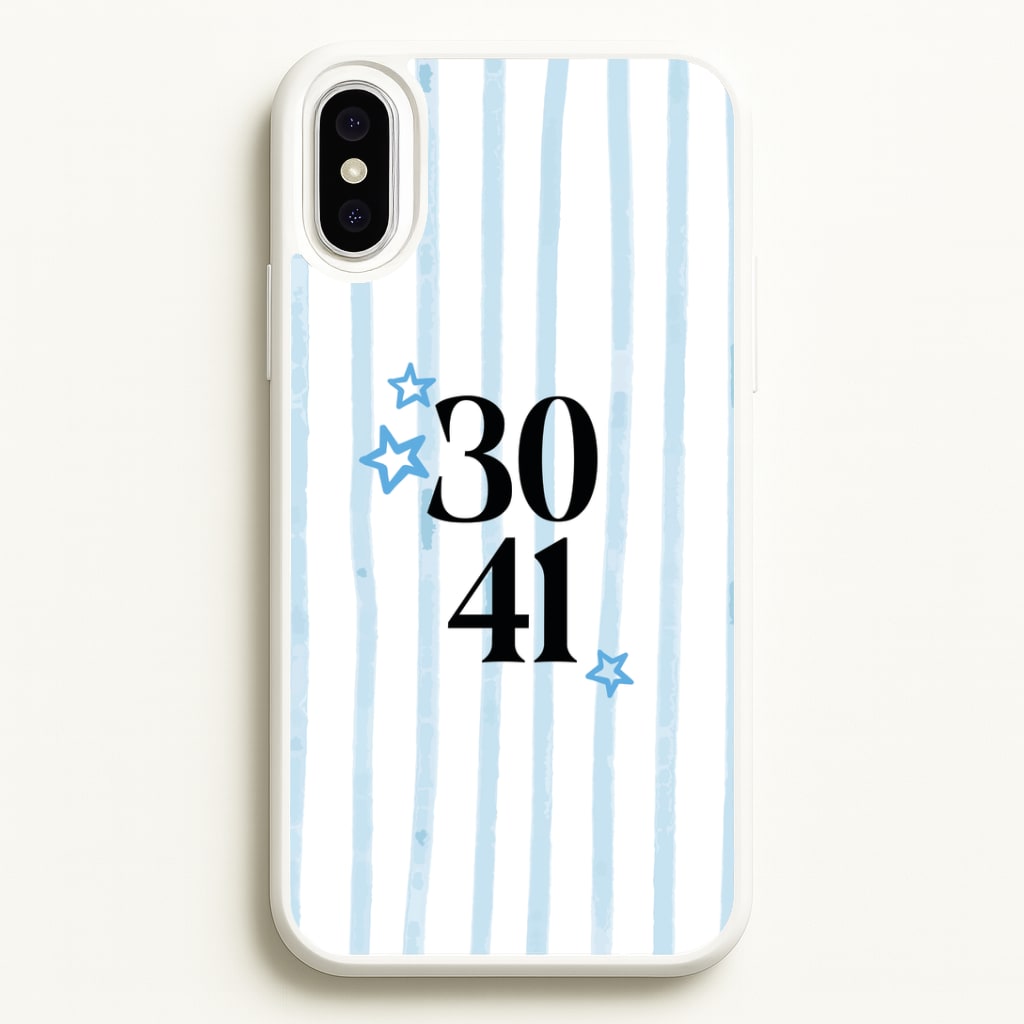 30 41 Phone Case - iPhone XS Max