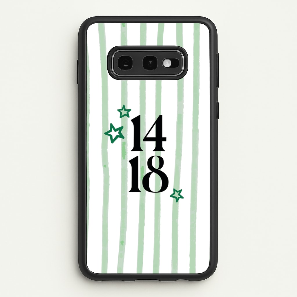 14 18 Phone Case - Galaxy S10e