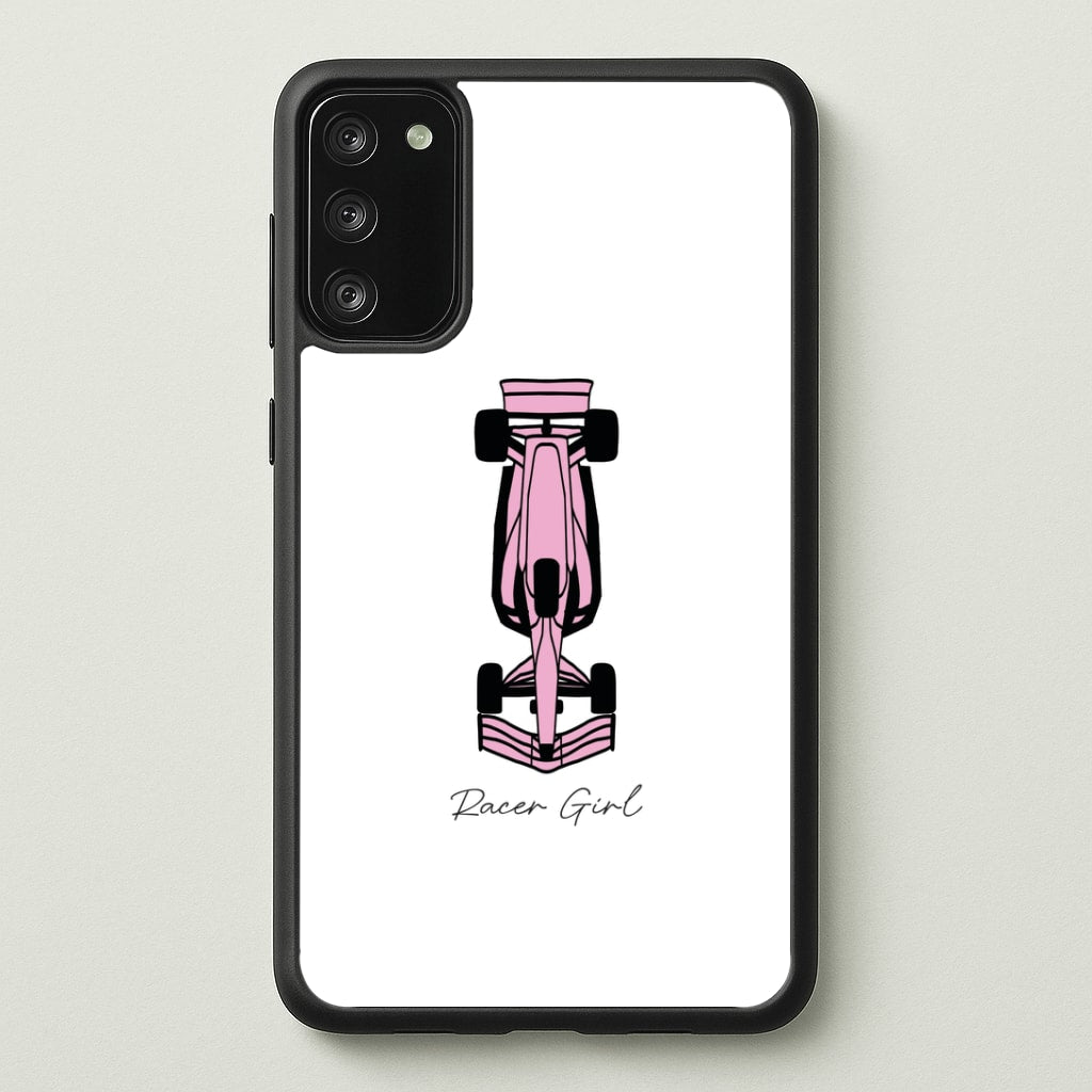 Racer Girl Phone Case - Galaxy S20FE