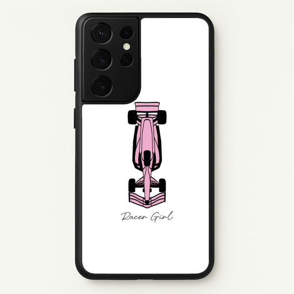 Racer Girl Phone Case - Galaxy S21 Ultra