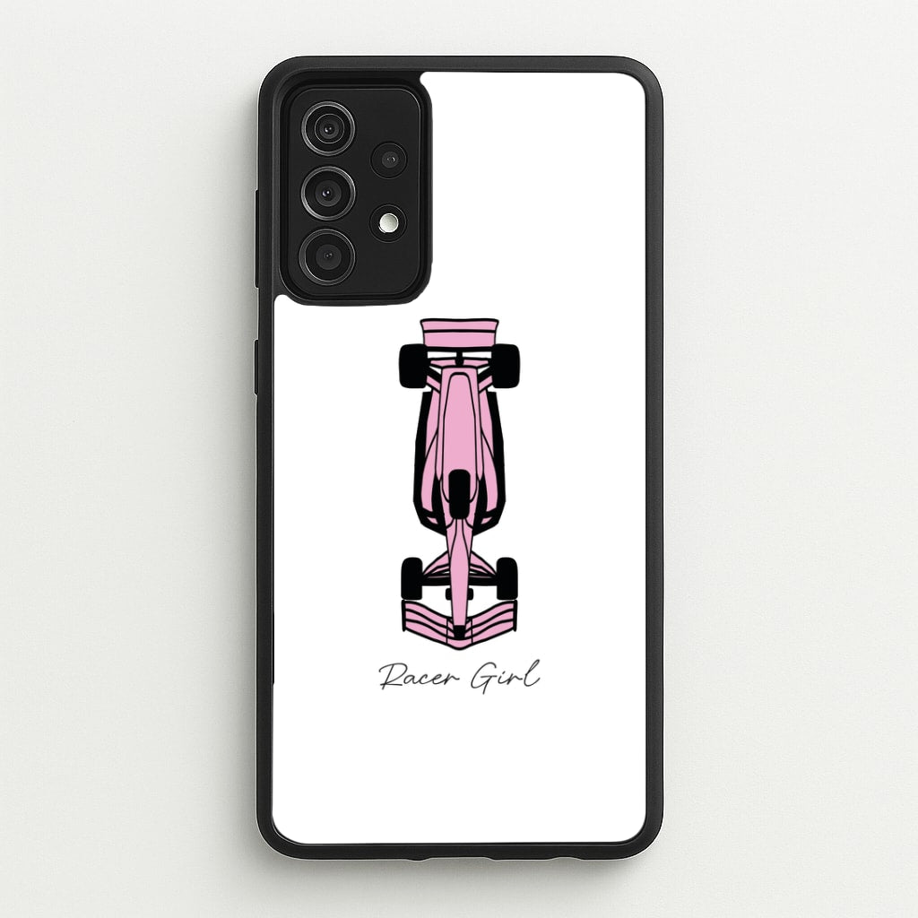 Racer Girl Phone Case - Galaxy A52 / A52s