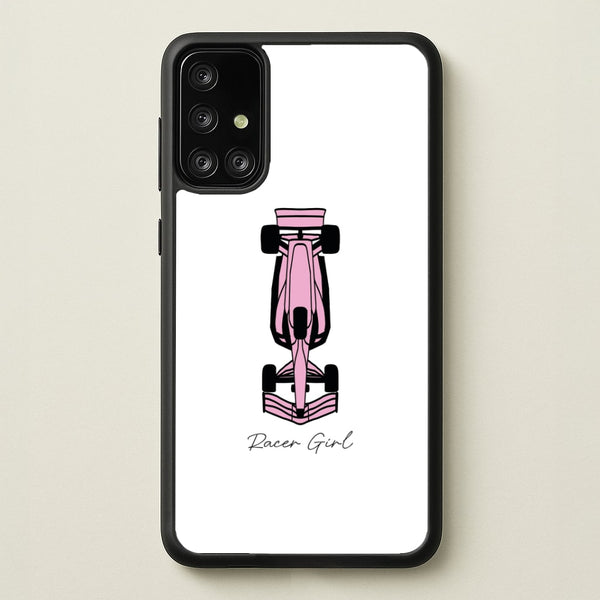 Racer Girl Phone Case - Galaxy A71