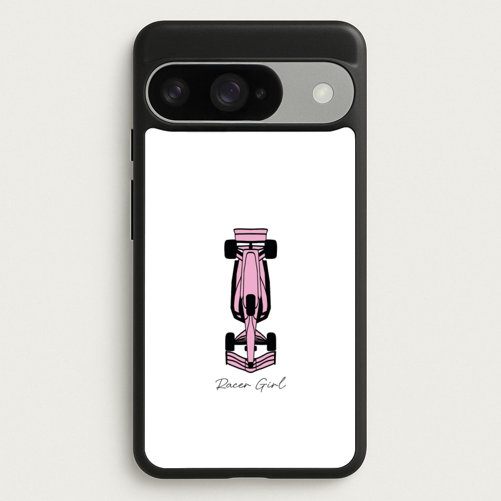 Racer Girl Phone Case - Google Pixel 10 / 10 Pro