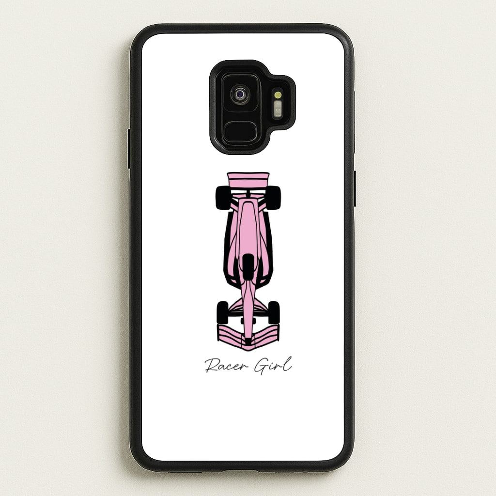 Racer Girl Phone Case - Galaxy S9