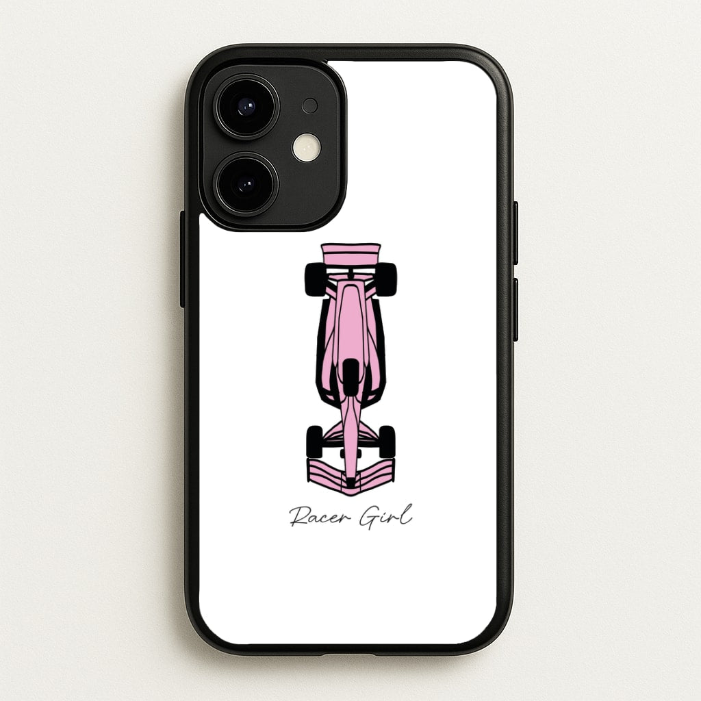 Racer Girl Phone Case - iPhone 12 Mini
