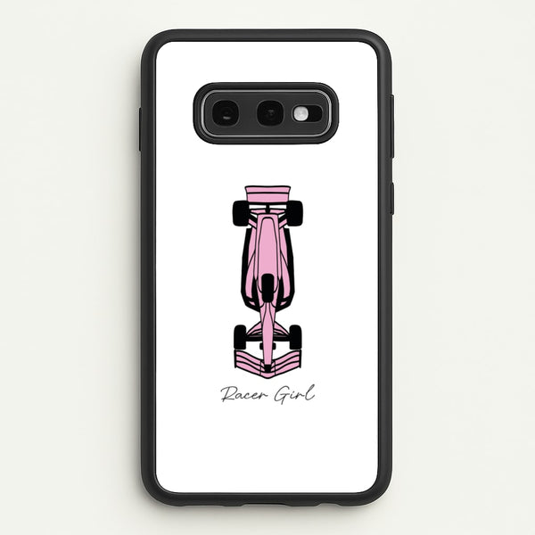 Racer Girl Phone Case - Galaxy S10e