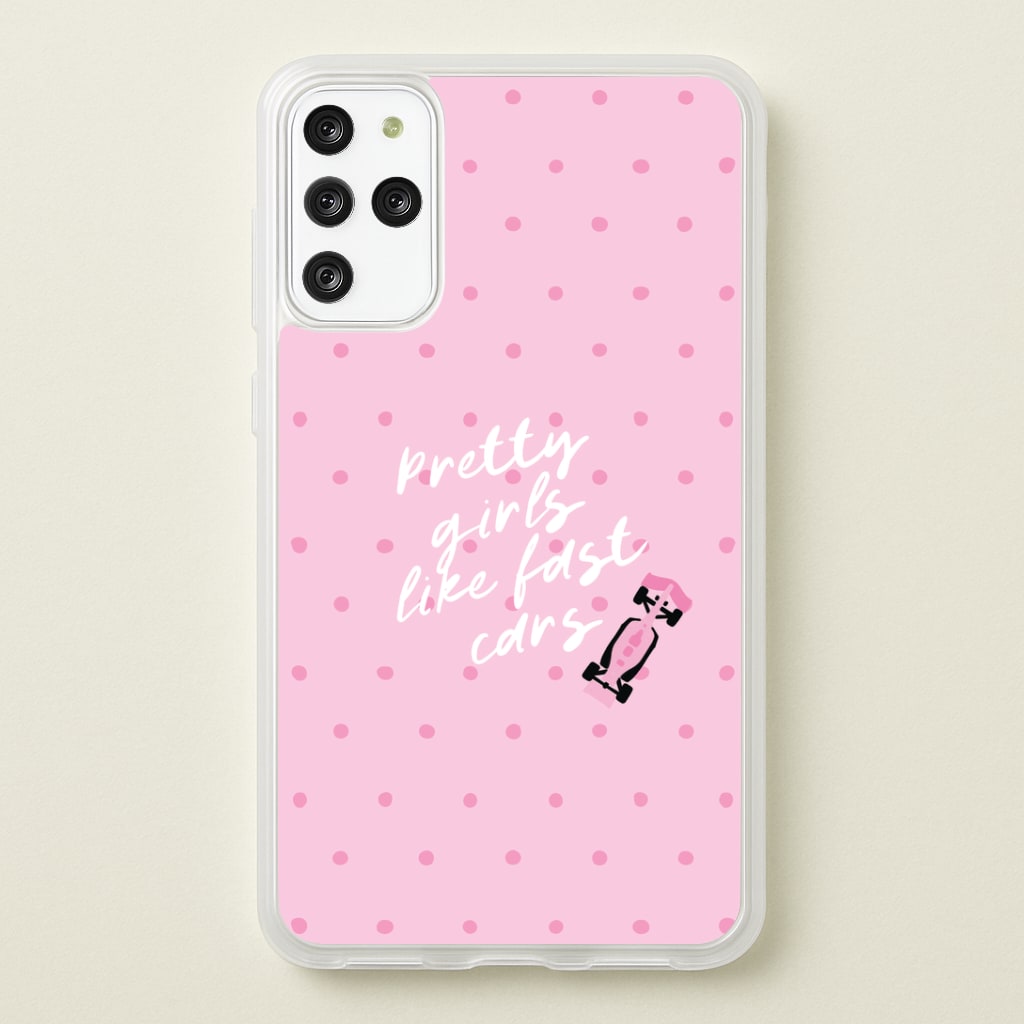 Pretty Girls Like Fast Cars Phone Case - Galaxy S20 Plus