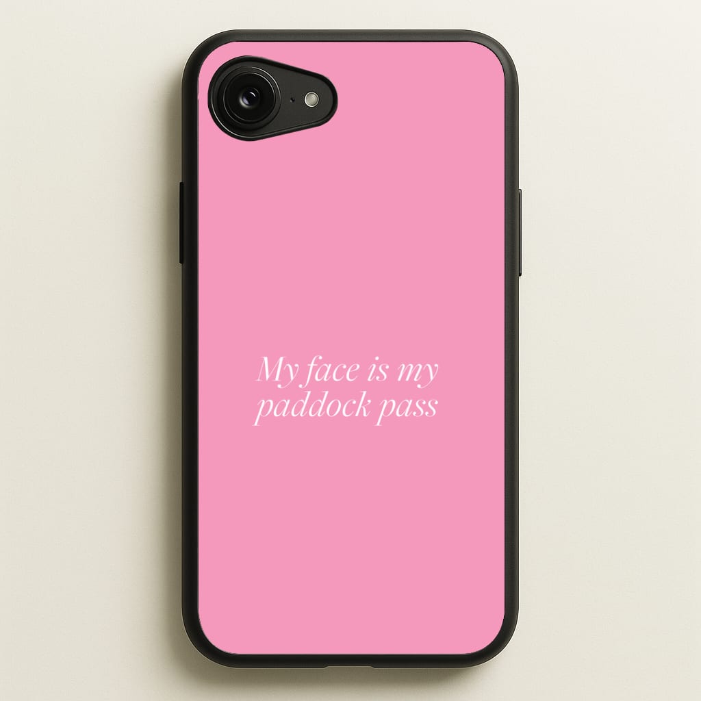 Paddock Pass Phone Case - iPhone 17e